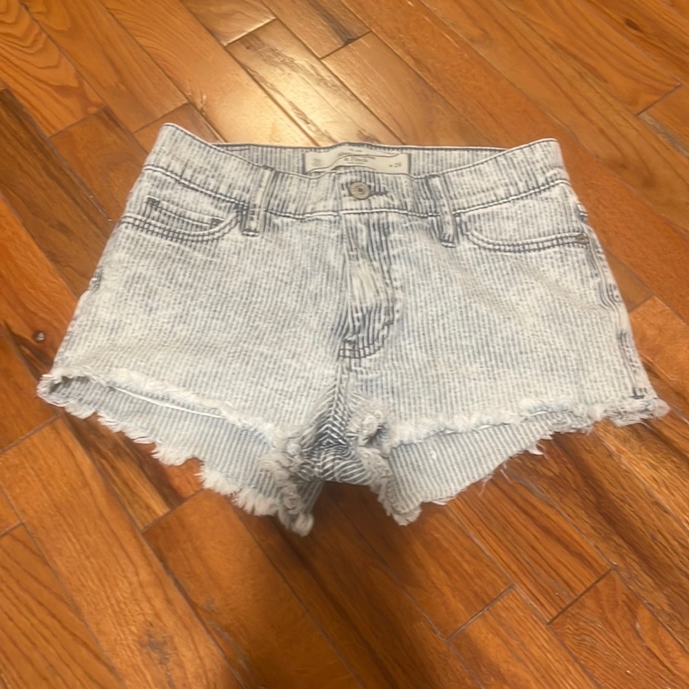 Abercrombie & Fitch Blue Jean Shorts